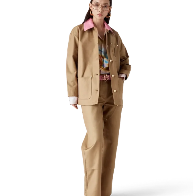 Arbeitsjacke aus Baumwolle