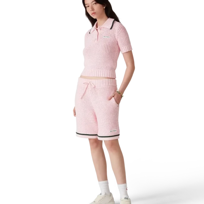 Baumwoll-Moulina-Shorts