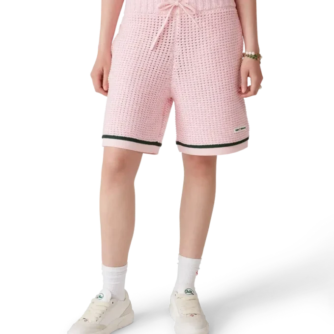 Baumwoll-Moulina-Shorts