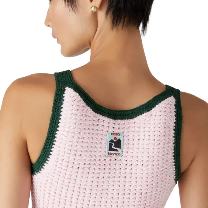 Baumwoll-Mouline-Tankkleid