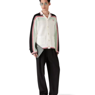 Baumwoll-Tennis-Häkeljacke