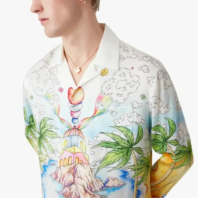 Better Days Langarm-Seidenhemd Better Days Langarm-Seidenhemd