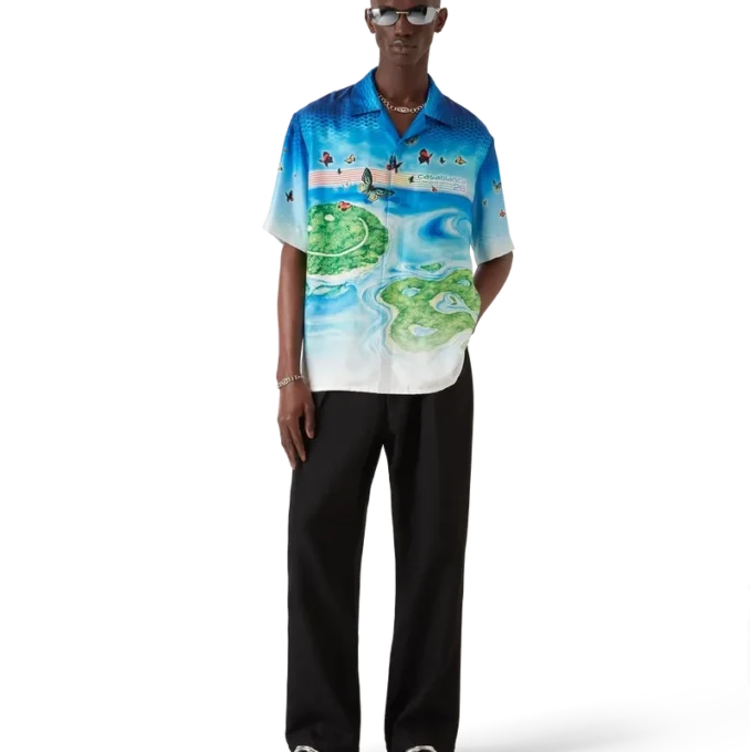 Beyond Destiny Kurzarm-Seidenhemd Beyond Destiny Kurzarm-Seidenhemd