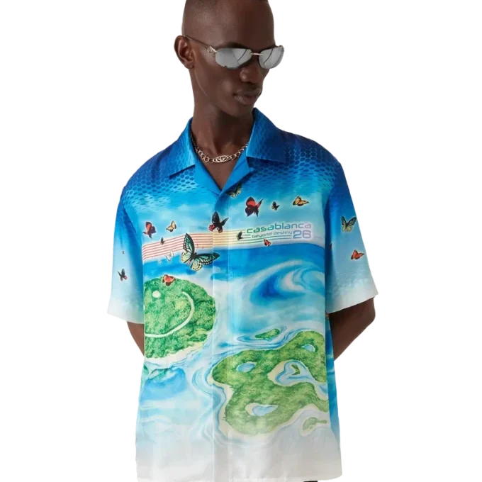 Beyond Destiny Kurzarm-Seidenhemd Beyond Destiny Kurzarm-Seidenhemd