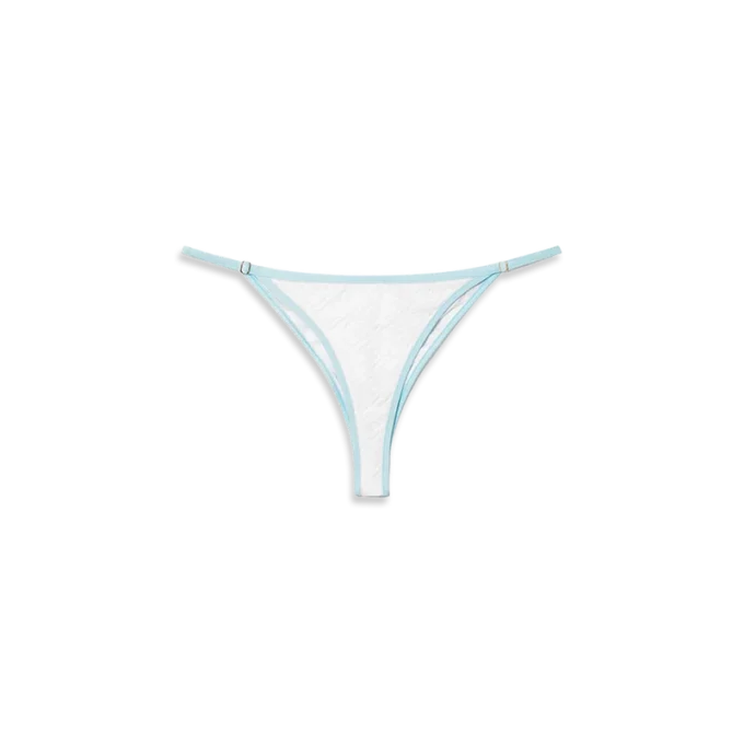 Bikini-Höschen mit Jacquard-Monogramm Bikini-Höschen mit Jacquard-Monogramm