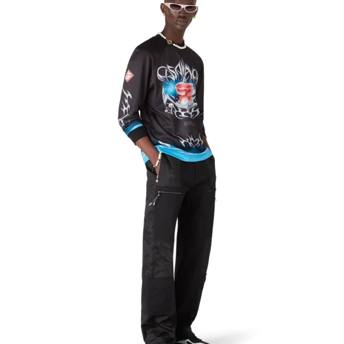 Blade Langarm-Fußballtrikot