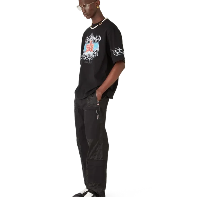 Blades Oversized-T-Shirt mit kurzen Shorts