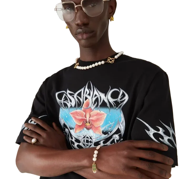 Blades Oversized-T-Shirt mit kurzen Shorts