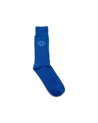 Blaue Socken