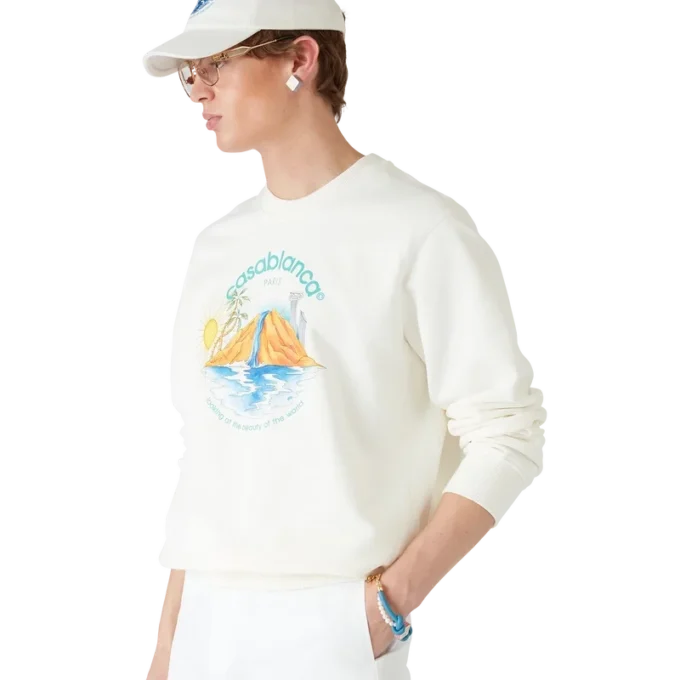 Blaues Perlenarmband mit Knoten Blaues Perlenarmband mit Knoten