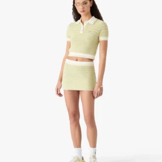 Bourgeois gestreifter Minirock