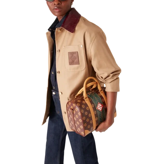 Braune Mini Monogram Weekender Braune Mini Monogram Weekender