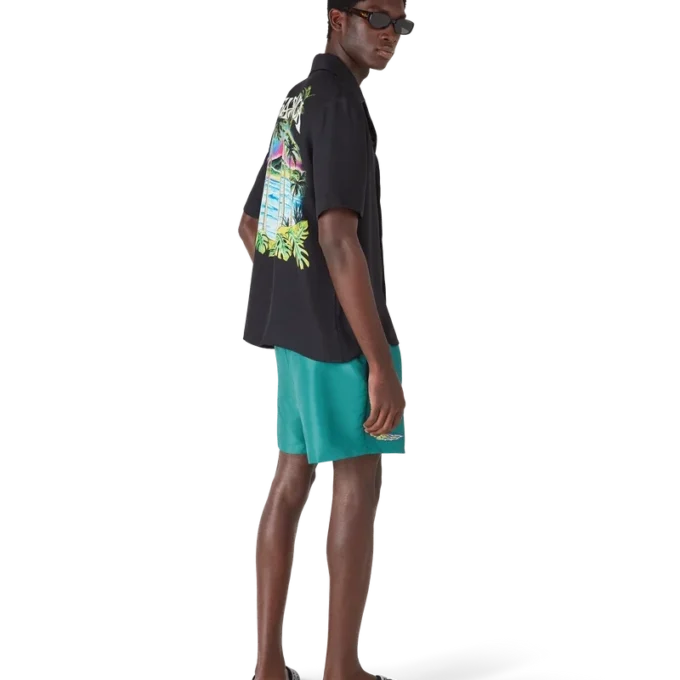 Casa Embroidery Badeshorts