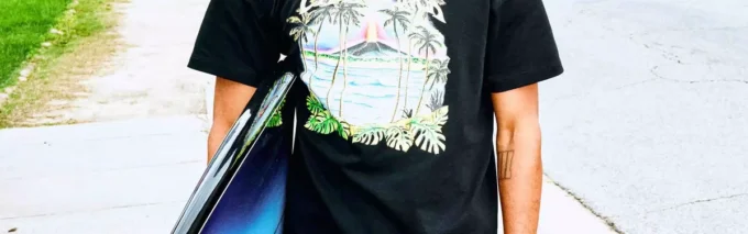 Casa Embroidery Badeshorts