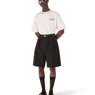 Casa Racing Oversized-Shorts mit kurzen Ärmeln