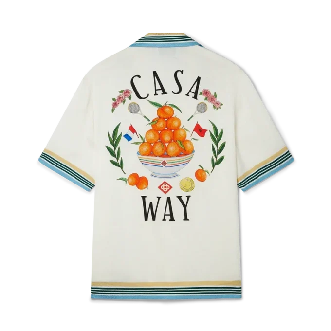 Casa Way Kurzarm-Seidenhemd Casa Way Kurzarm-Seidenhemd