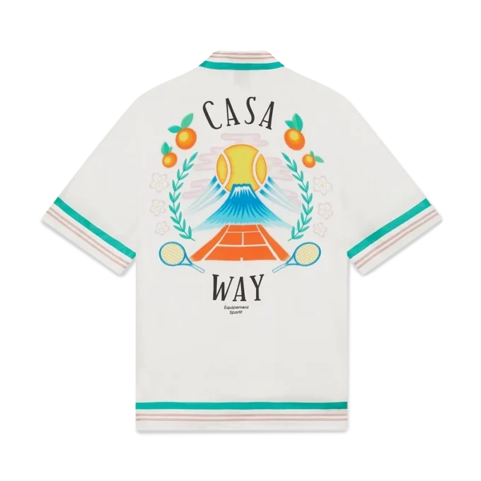 Casa Way Kurzarm-Seidenhemd