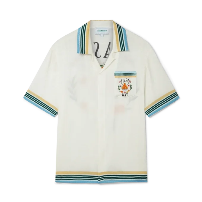 Casa Way Kurzarm-Seidenhemd Casa Way Kurzarm-Seidenhemd