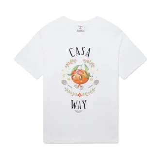 Casa Way Orange Mascot Kurzarm-T-Shirt