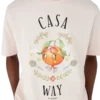 Casa Way Orange Mascot Kurzarm-T-Shirt Casa Way Orange Mascot Kurzarm-T-Shirt