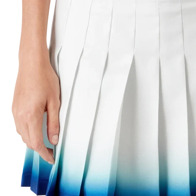 Casa Way Skate-Plisseerock aus Seide