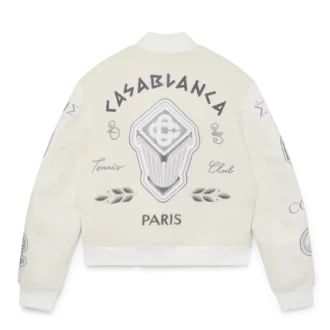 Chenille-Patchwork-Bomberjacke