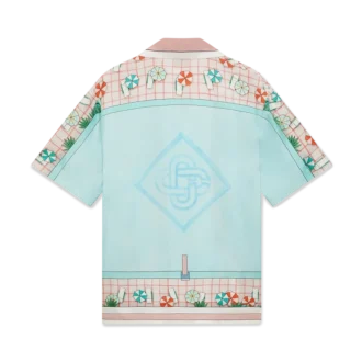 Copacabana Kurzarm-Seidenhemd mit Shorts