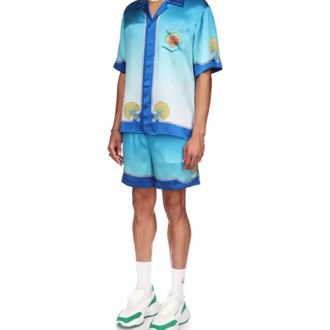 Coquillage Colora Seidenhemd