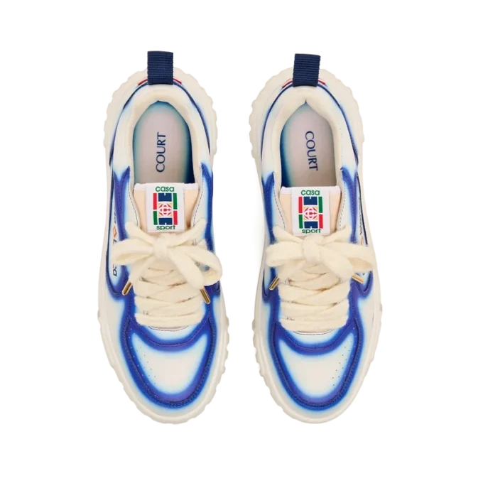 Court Blue Fade Sneaker für Herren