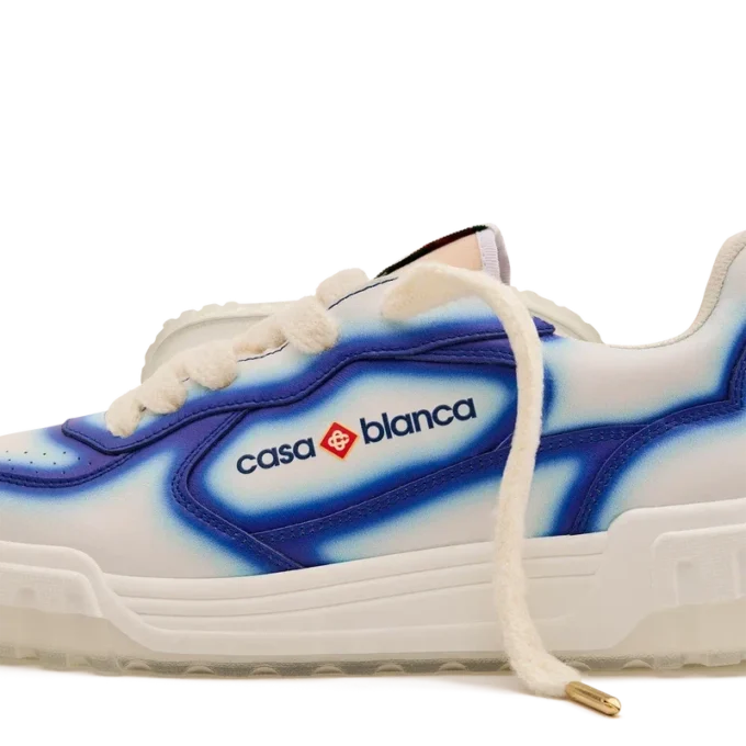 Court Blue Fade Sneaker für Herren