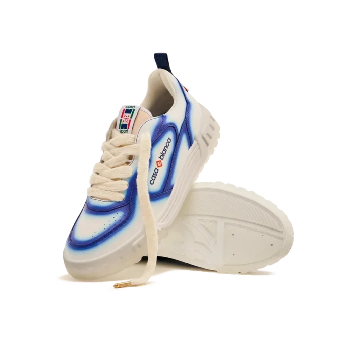 Court Blue Fade Sneaker für Herren