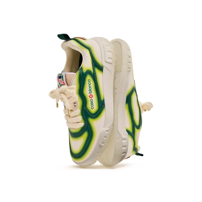 Court Green Fade Sneaker für Herren