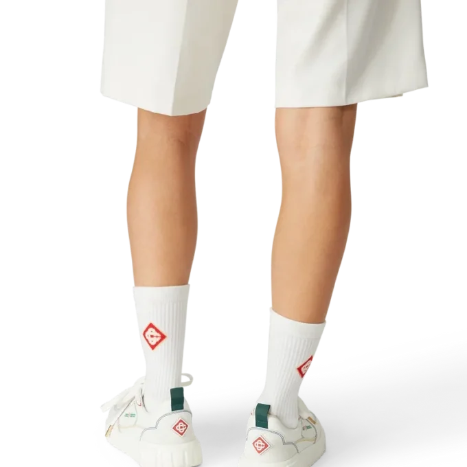 Court Sneakers für Damen in Weiß und Multicolor