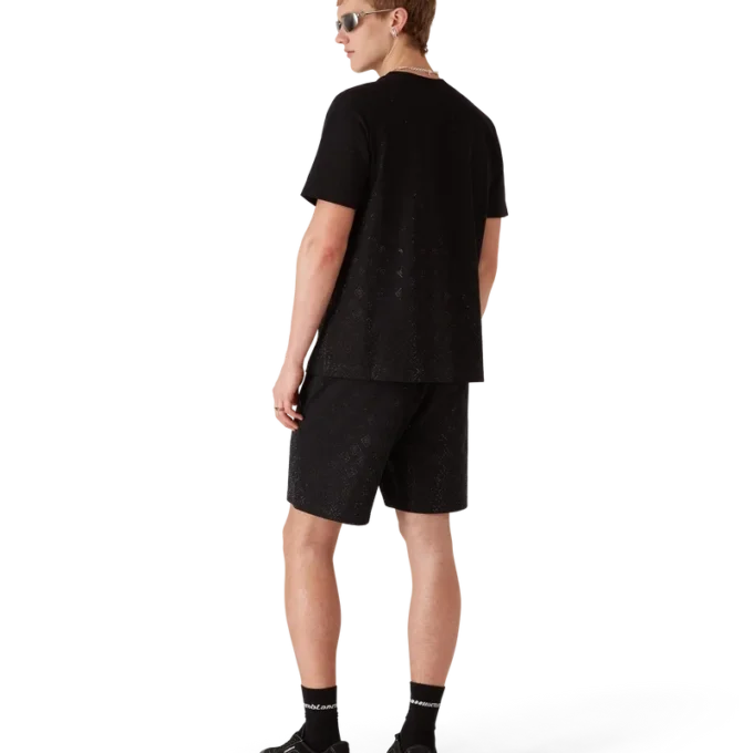 Crystal Monogram Sweatshorts