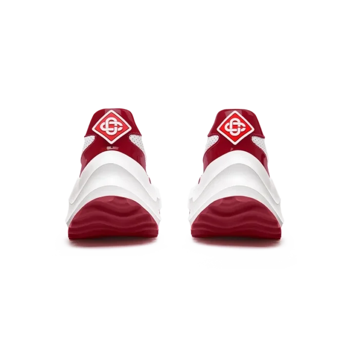 Damen-Sneaker Atlantis in Weiß und Haute Red Damen-Sneaker Atlantis in Weiß und Haute Red