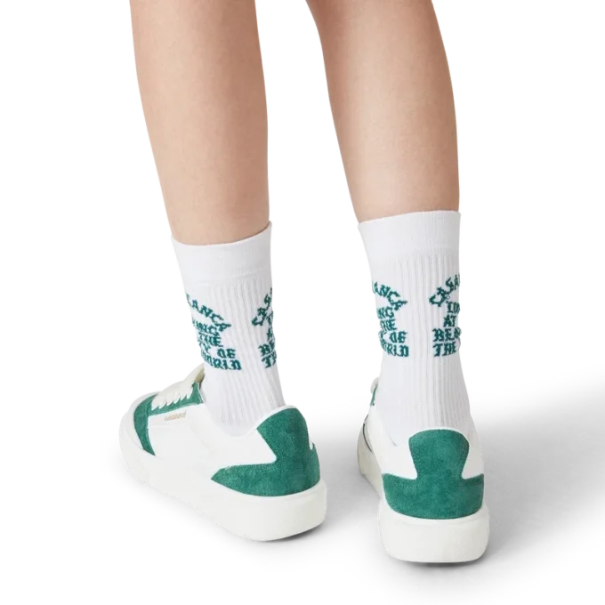 Del Mar Damen-Sneaker in Weiß und Grün