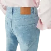 Denim Monogram Relaxed Fit Jeans