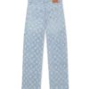 Denim Monogram Relaxed Fit Jeans