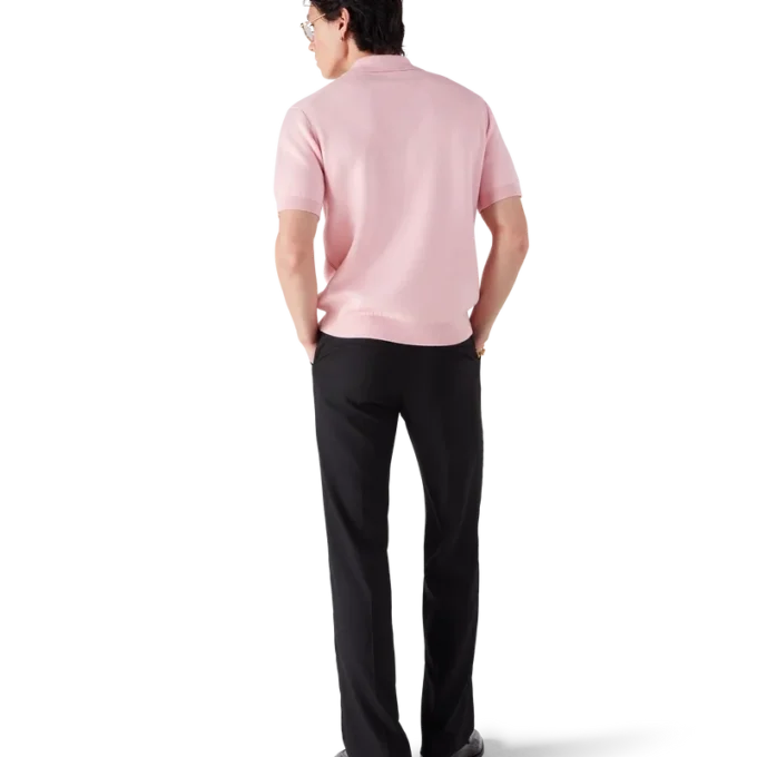 Doppelseitiges Kurzarm-Poloshirt