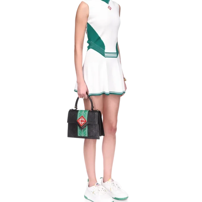 Drapiertes Tenniskleid