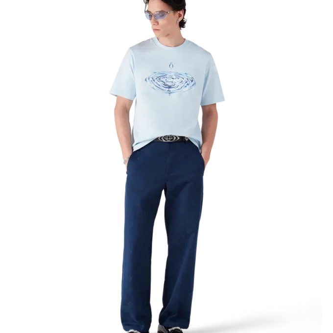 Drip Logo Kurzarm-T-Shirt mit Shorts