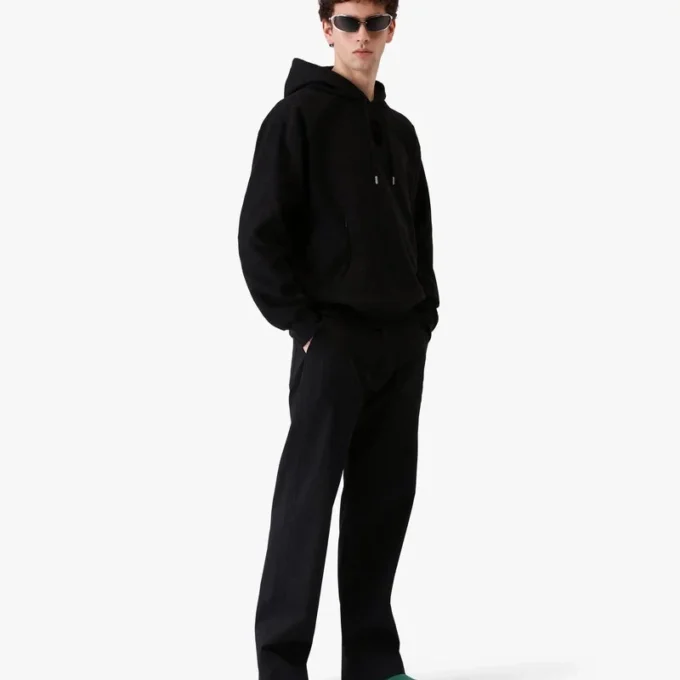 Dunkelgrüne Leder-Outdoor-Pantolette Dunkelgrüne Leder-Outdoor-Pantolette