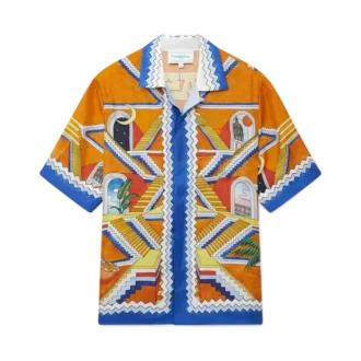 Escalier Infini Seidenhemd