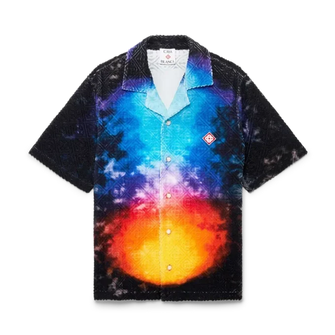 Farbverlauf-Frottee-Hemd Farbverlauf-Frottee-Hemd