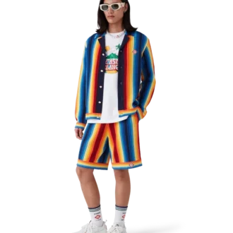 Frottee-Jacke mit Farbverlauf