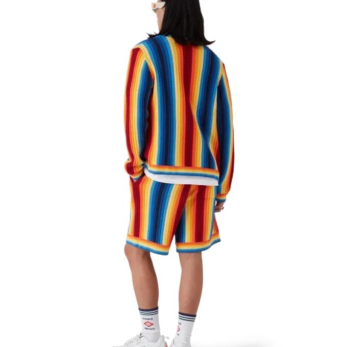 Frottee-Shorts mit Farbverlauf Frottee-Shorts mit Farbverlauf