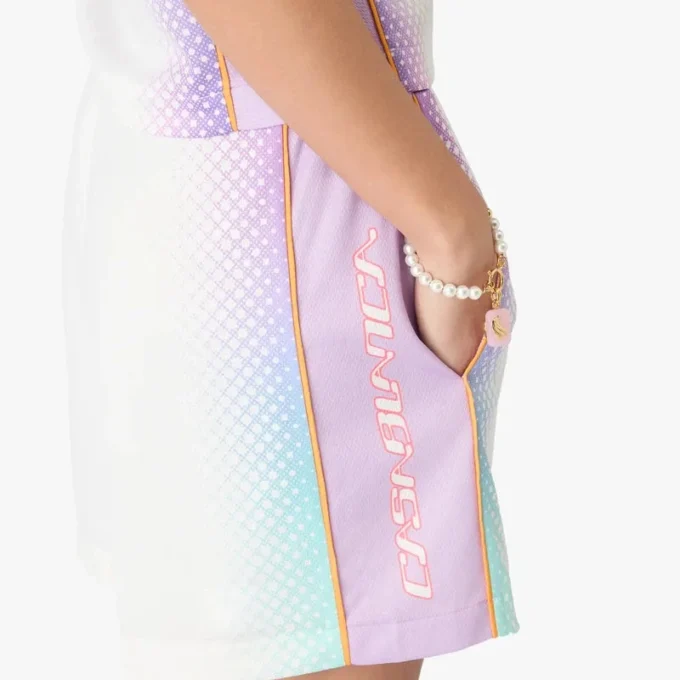 Fußball-Mesh-Shorts mit Glas-Farbverlauf