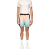 Fußball-Shorts mit Pastell-Farbverlauf