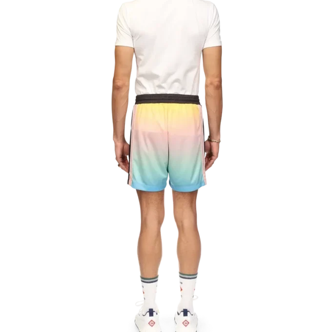 Fußball-Shorts mit Pastell-Farbverlauf