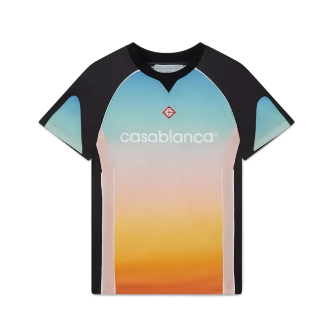 Fußballhemd mit Pastell-Farbverlauf